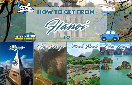 How to Get Around Northern Vietnam from Hanoi?